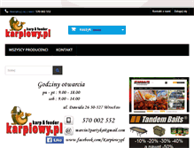 Tablet Screenshot of karpiowy.pl